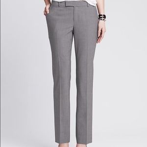 J Crew Martin Fit Wool Straight Leg Dress Pants